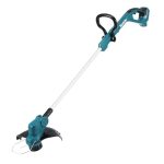 Makita DUR193Z Grästrimmer, 18 V, Blå, Svart, Silver, 1248-1436 x 265 x 358 mm