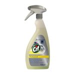 Cif Professional fettlösare, klar att använda, parfymfri, aluminiumkompatibel, lämplig för livsmedelsområden, 0,75 liter sprayflaskor