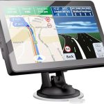 GPS-navigeringsenhet för bil, 9 tum, tungvikt, bilnavigering med HD-pekskärm, multifunktionell, röststyrning 2026, EU-kartografi installerad, livslång, för bil, lastbil, tungvikt