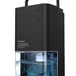 EasyAcc® Energisnål Avfuktare 1200ml, Tyst Avfuktare Bärbar Miljövänlig Astmavänlig Elektrisk Automatisk Avfrostning Låg Elkostnad för Sovrum Källare